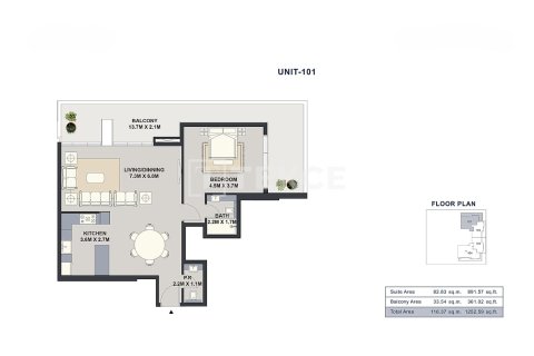 2 bedrooms Apartment in Jumeirah Village Circle, UAE No. 151098 6