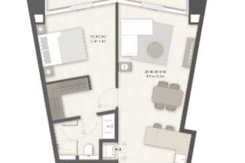 Apartment de 1 dormitorio en LIV LUX  No. 109078 5