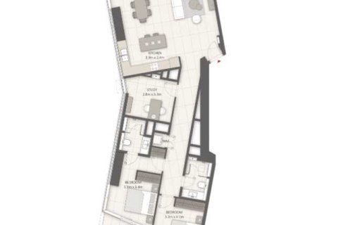 2 غرف نوم شقة في LIV LUX  رقم 109076 5