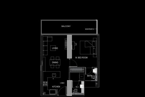 Apartment de 1 dormitorio en Jumeirah Village Circle, UAE No. 170492 6
