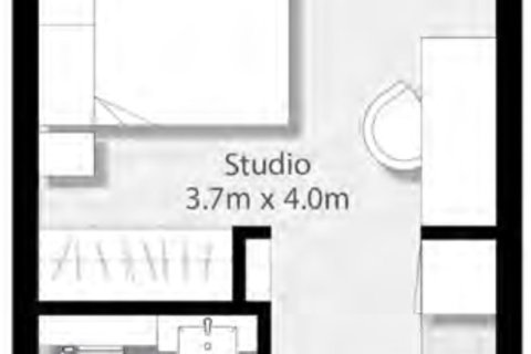 Studio Apartment in Aljada, UAE No. 170488 8