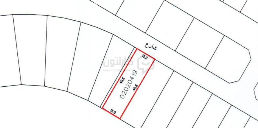 747m² Land in Amwaj Islands, Bahrain No. 109407