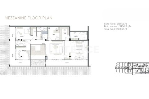 Пентхаус с 6 спальнями в Пальма Джумейра, ОАЭ №155284 4