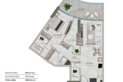 Квартира с 3 спальнями в Falcon City of Wonders, ОАЭ №155288 4