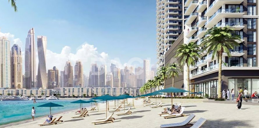 3 غرف نوم شقة في EMAAR Beachfront, الإمارات العربية المتحدة رقم 165726