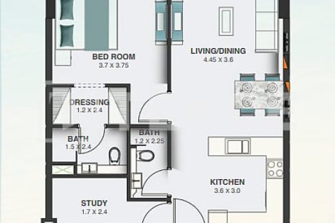 2 غرف نوم شقة في Dubai Land, الإمارات العربية المتحدة رقم 147440 13
