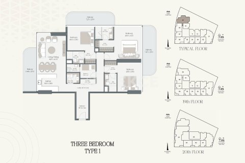 1 غرف نوم شقة في دبي, الإمارات العربية المتحدة رقم 147437 24