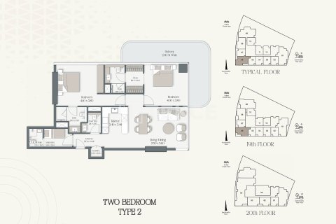 3 غرف نوم شقة في دبي, الإمارات العربية المتحدة رقم 147439 23