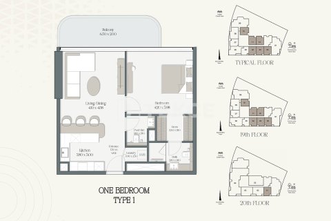 3 غرف نوم شقة في دبي, الإمارات العربية المتحدة رقم 147439 19