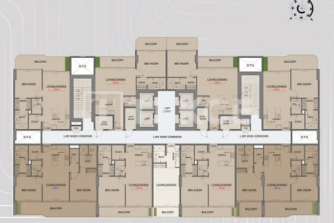 2 غرف نوم شقة في دائرة قرية جميرا, الإمارات العربية المتحدة رقم 147442 15