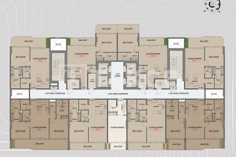 2 غرف نوم شقة في دائرة قرية جميرا, الإمارات العربية المتحدة رقم 147442 16