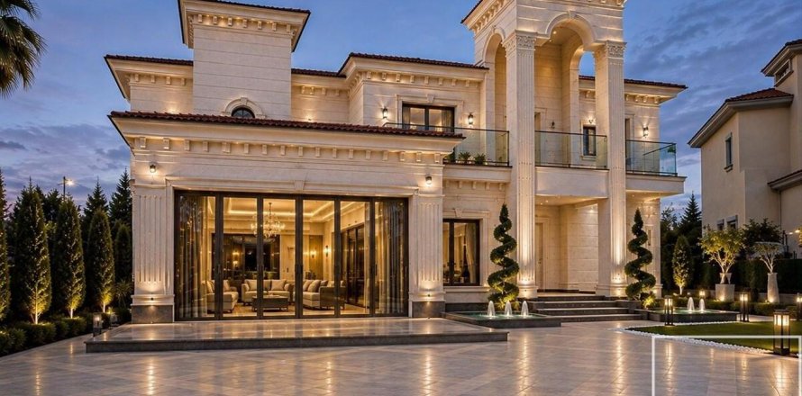 Вилла с 6 спальнями в Jumeirah Islands, ОАЭ №208641