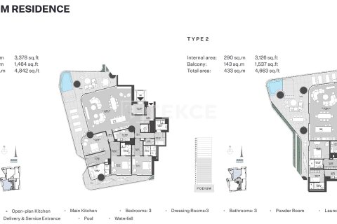 5 bedrooms Duplex in Business Bay, UAE No. 166271 11