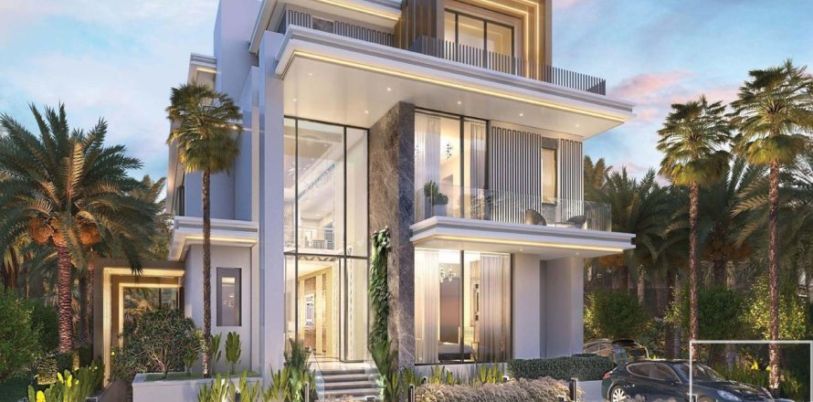 Вилла с 7 спальнями в Damac Lagoons, ОАЭ №136587