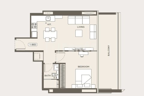 Appartement de 1 chambre à Dubai, UAE No. 38219 16