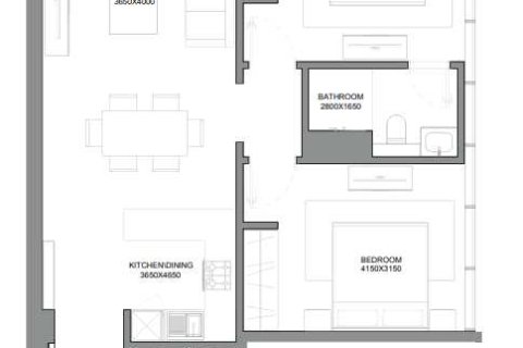 Appartement de 2 chambres  No. 108639 4