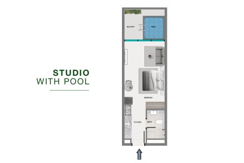 40.2m² Apartment in Dubai Production City (IMPZ), UAE No. 169427 16