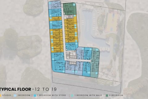 40.2m² Apartment in Dubai Production City (IMPZ), UAE No. 169427 15