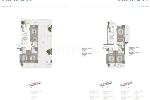 Penthouse de 4 dormitorios en Dubai Harbour, UAE No. 92289 29