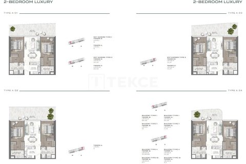 Penthouse de 4 dormitorios en Dubai Harbour, UAE No. 92289 27