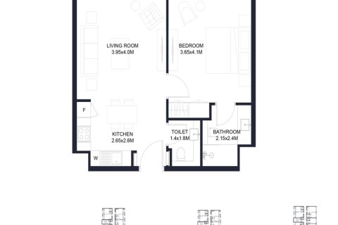 Studio Apartment in Aljada, UAE No. 170484 8
