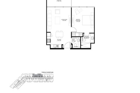 Квартира с 1 спальней в Aljada, ОАЭ №170482 10