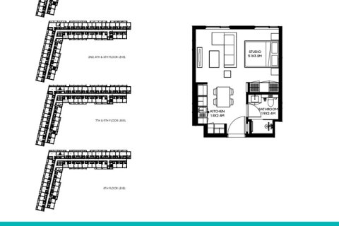 3 bedrooms Apartment in Aljada, UAE No. 170486 7