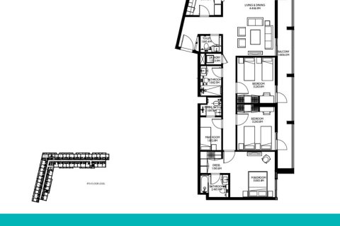 3 bedrooms Apartment in Aljada, UAE No. 170486 6