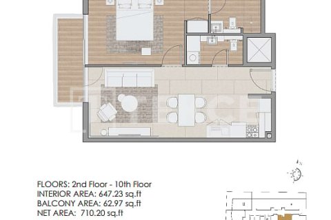 1 bedroom Apartment in Jumeirah Village Circle, UAE No. 151096 8