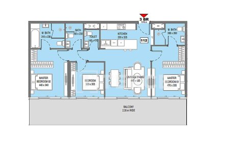 3 bedrooms Apartment on the Saadiyat Island, UAE No. 151095 4