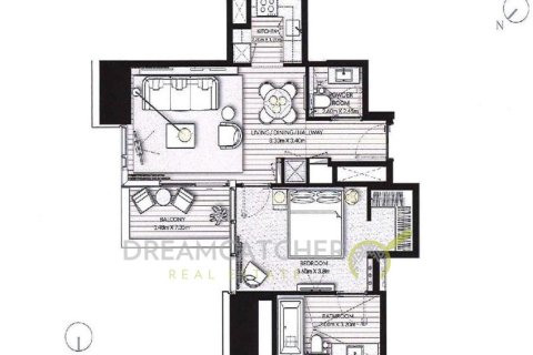 Appartement de 1 chambre à VIDA RESIDENCES DUBAI MARINA Dubai Marina, UAE No. 95896 3
