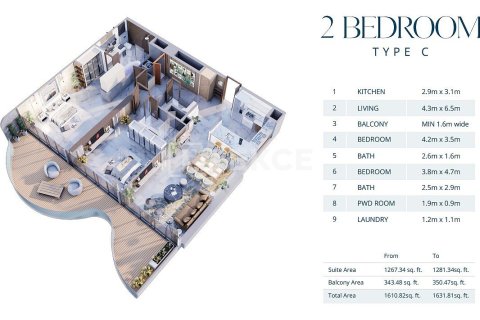 Studio Apartment  No. 133048 23