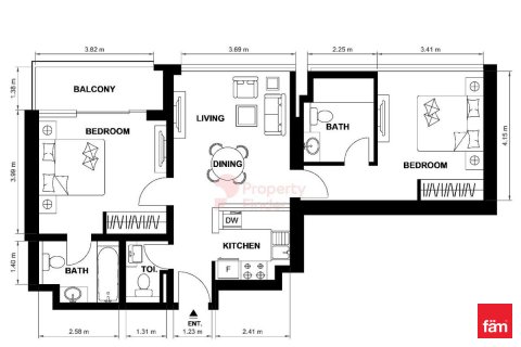 2 bedrooms Apartment in Business Bay, UAE No. 162790 12
