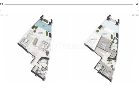 Apartment de 2 dormitorios en Al Safa, UAE No. 135037 30