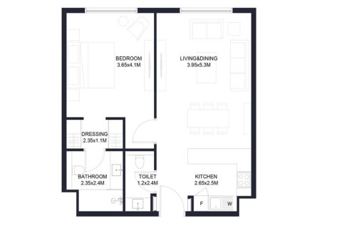Apartment de 1 dormitorio  No. 113431 7