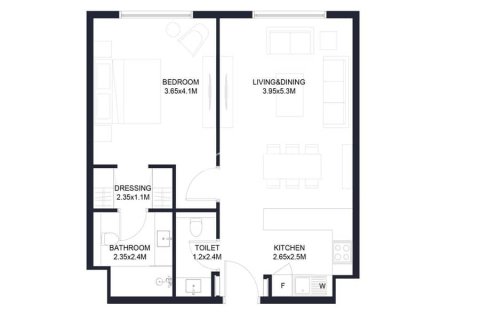 Apartment de 1 dormitorio  No. 113431 11