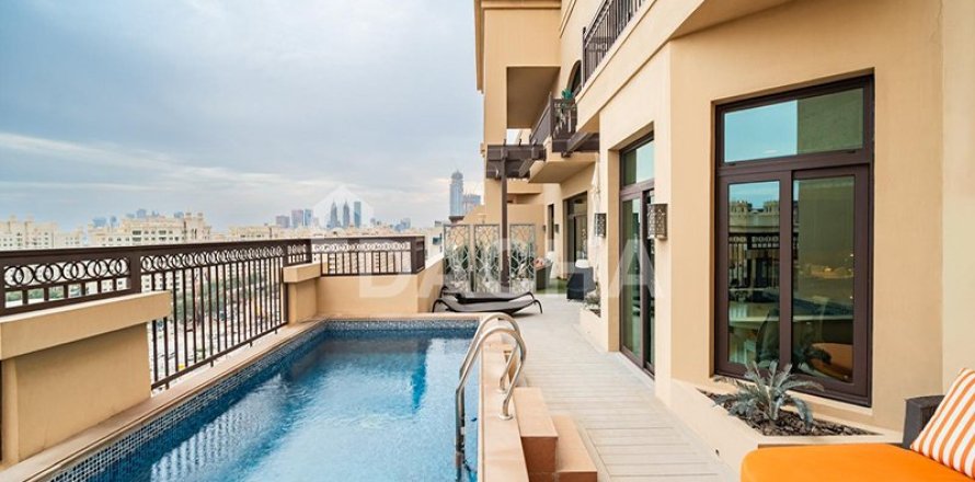 Penthouse de 4 dormitorios en The Fairmont Palm Residences, UAE No. 165684