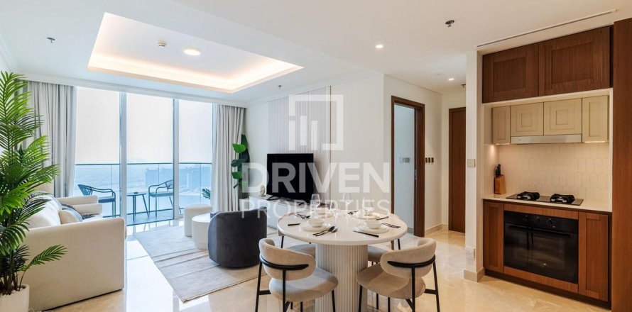 Квартира с 1 спальней в EMAAR Beachfront, ОАЭ №192088