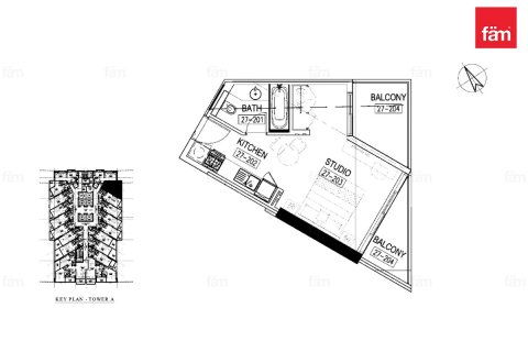 Appartement de 42m² à Business Bay, UAE No. 169864 16