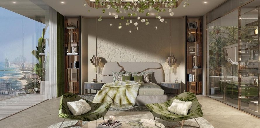 Penthouse de 4 chambres à DAMAC BAY 2  No. 100174