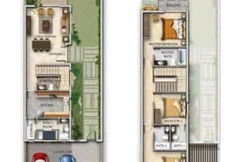 Таунхаус с 3 спальнями в DAMAC Hills (Akoya by DAMAC), ОАЭ №137549 23