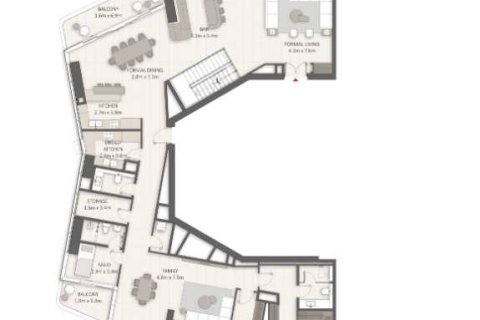 Пентхаус с 4 спальнями в LIV LUX,  №109071 6