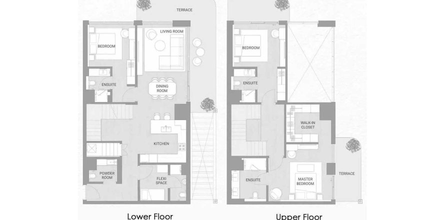Apartment de 3 dormitorios en Soma Residences Dubai, UAE No. 166849