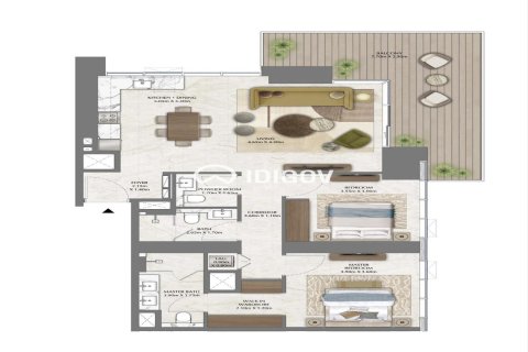 2 غرف نوم شقة في Zabeel, الإمارات العربية المتحدة رقم 186580 7