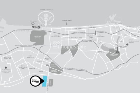 1 غرف نوم شقة في Town Square, الإمارات العربية المتحدة رقم 186147 11