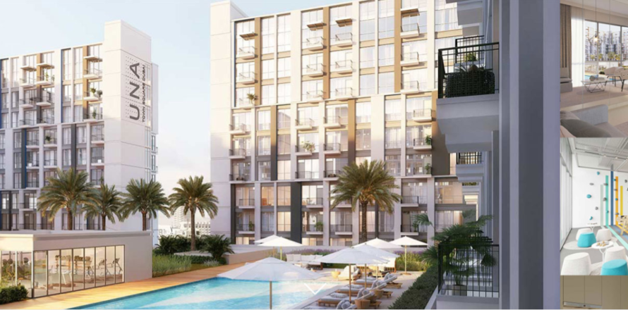 Apartamento tipo estudio Estudio en Wadi Al Safa 3, UAE No. 171349