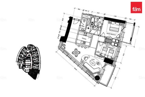 2 bedrooms Apartment in Business Bay, UAE No. 143720 15