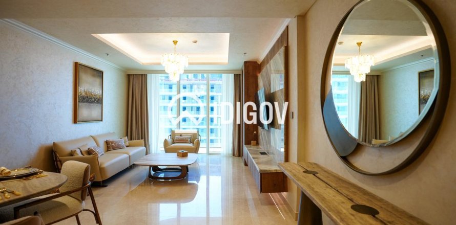 Квартира с 1 спальней в EMAAR Beachfront, ОАЭ №184805