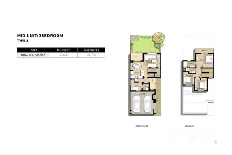 Villa de 3 dormitorios en Town Square, UAE No. 173686 11