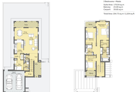 Townhouse de 3 dormitorios en Dubai, UAE No. 188033 22